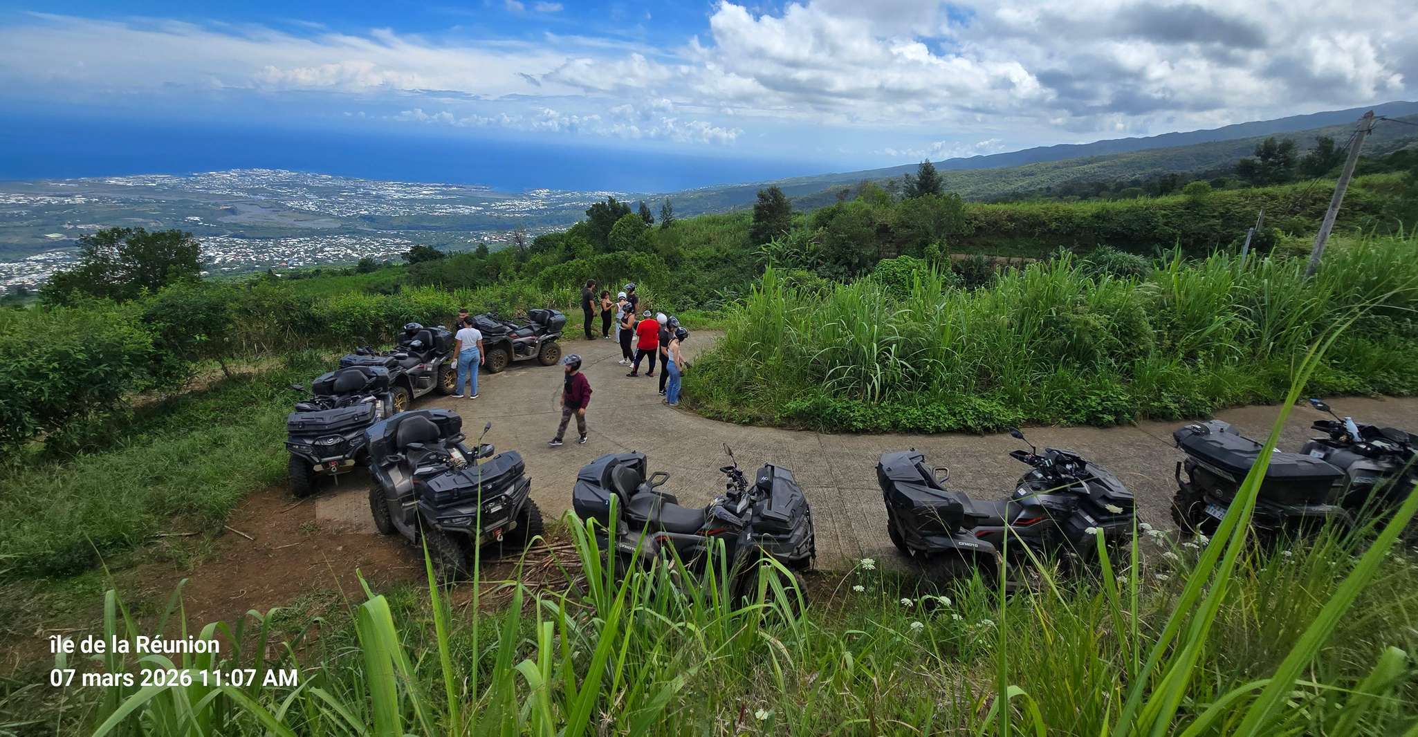 Explorer les pistes et volcans en quad