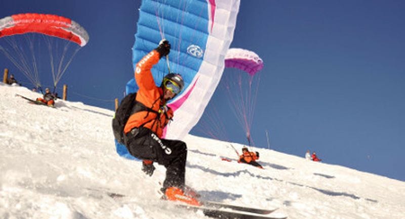 Billet Initiation de parapente à skis à Valfréjus