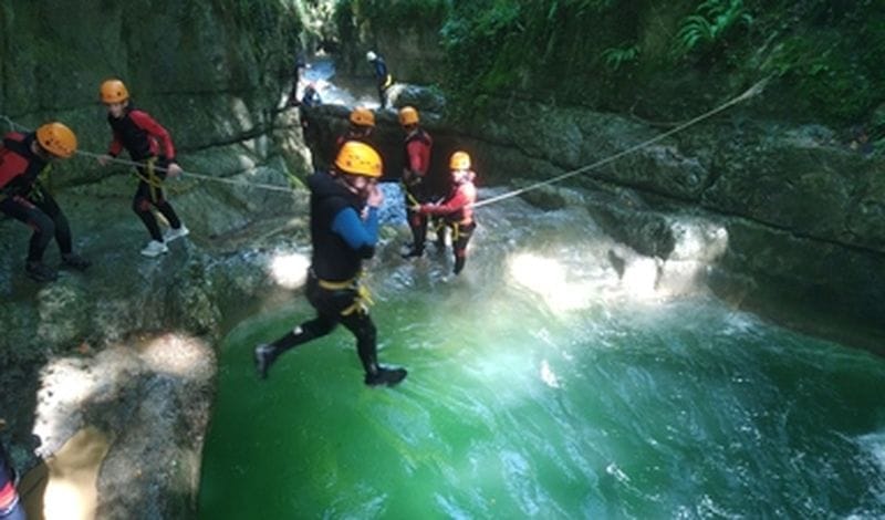 Billet Canyoning près de Chambéry en Savoie
