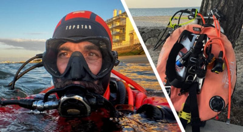 Billet Initiation à la plongée dans le lac de Cazaux