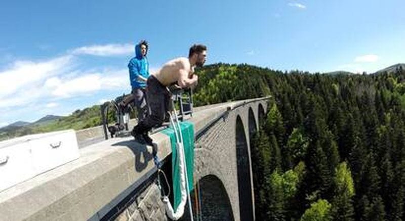 Billet Saut à l'élastique depuis le Viaduc de la Recoumène près du Puy-en-Velay