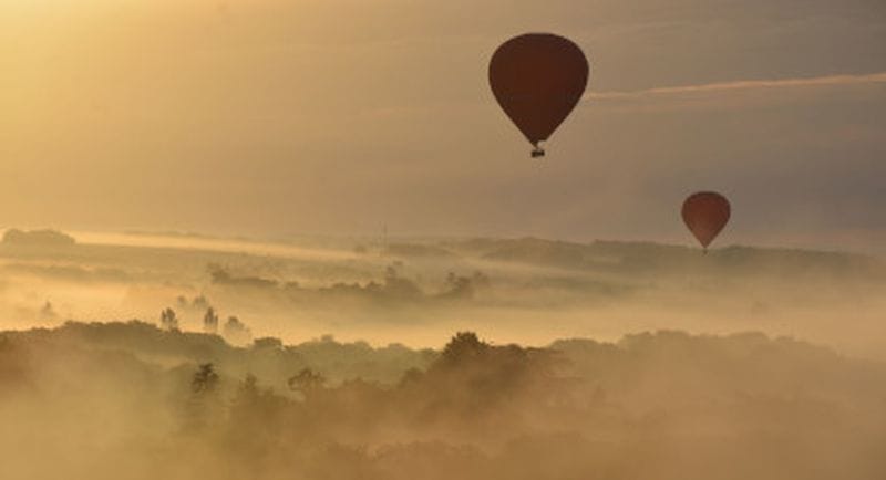 Billet Vol en Montgolfière et dégustation en Val de Loire