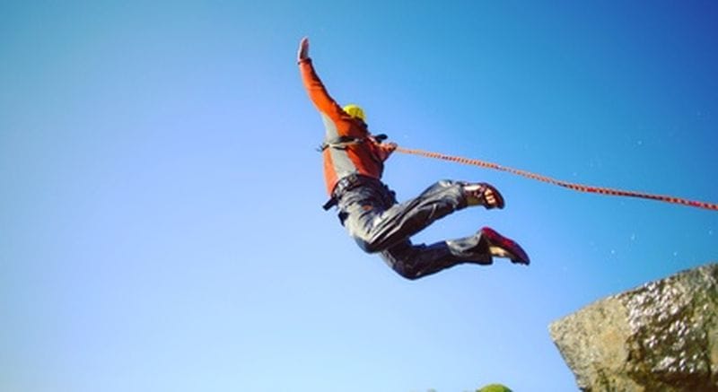 Billet Saut à l'élastique au Viaduc de Pélussin