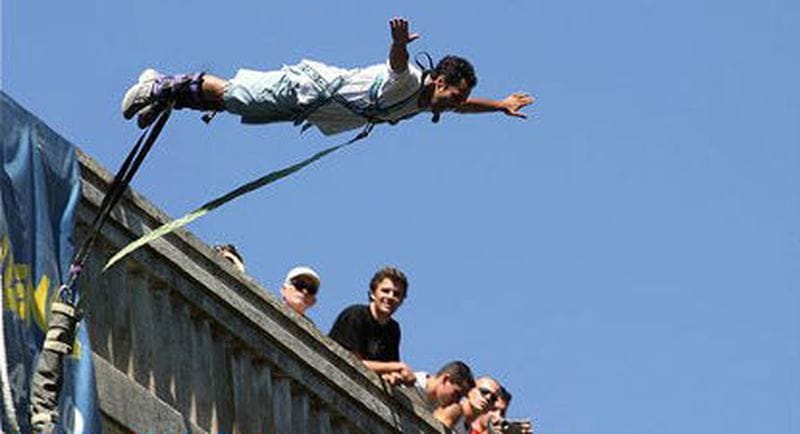 Billet Saut à l'élastique au pont de l'Artuby