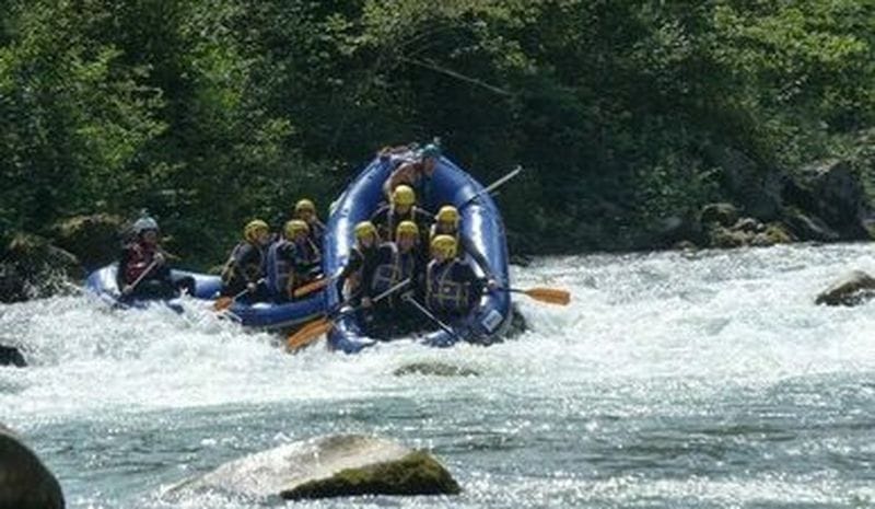 Billet Rafting sur la Dranse en Haute Savoie