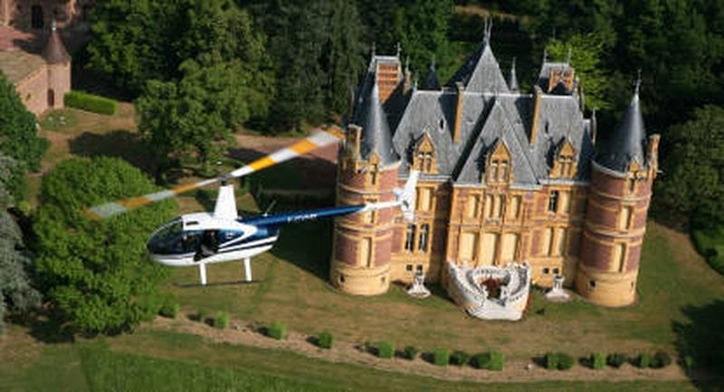 Billet Vol en Hélicoptère au dessus du Beaujolais depuis Villefranche