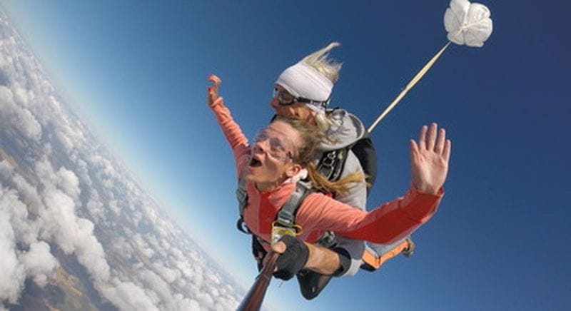 Billet Saut en Parachute Tandem à proximité de Paris
