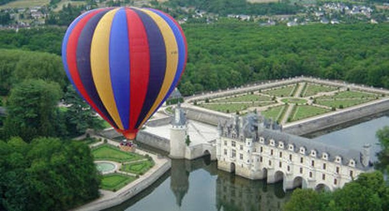 Billet Vol en Montgolfière au Château de Chenonceau