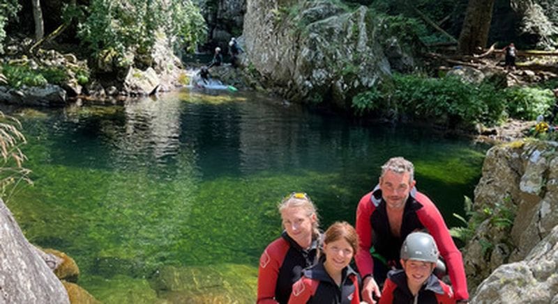 Billet Canyoning demi-journée en Haute Ardèche