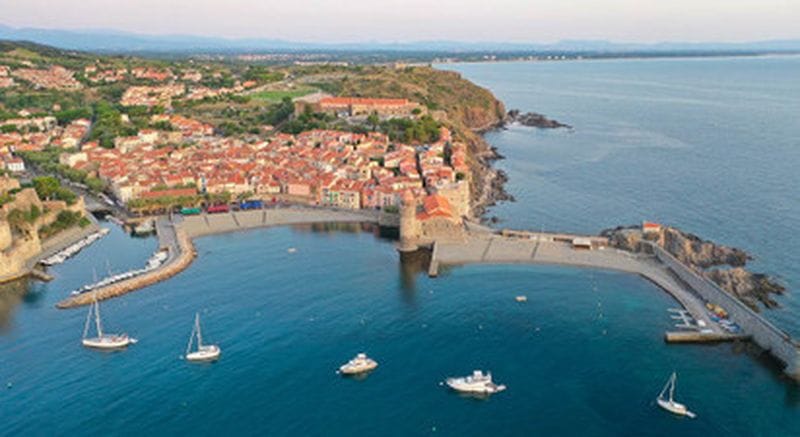 Billet Survol en hélicoptère de Collioure et de la Côte Vermeille près de Perpignan