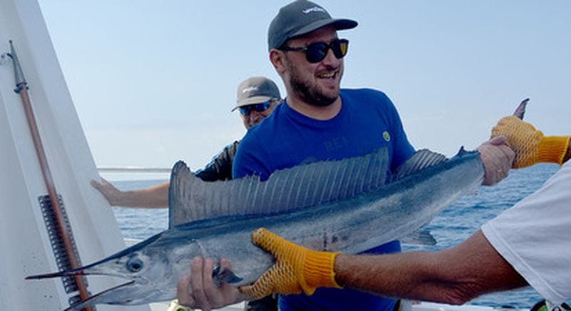 Billet Pêche au gros en mer méditerranée près de Cannes