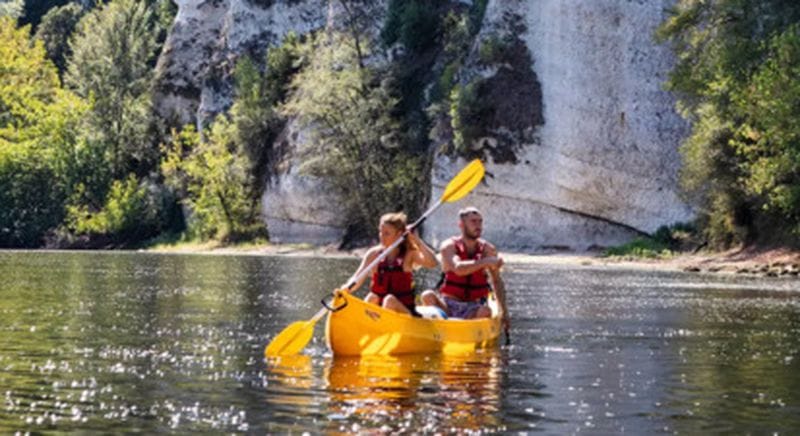 Billet Descente en canoë à Vitrac dans la vallée de la Dordogne