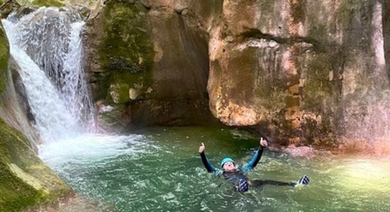 Billet Canyoning à Grenoble - canyon du Furon