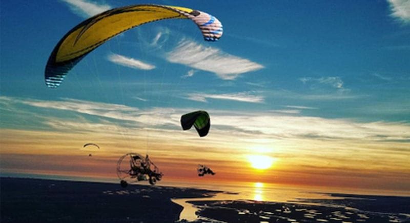 Billet Baptême en ULM Paramoteur à Abbeville - Vol au dessus de la Baie de Somme