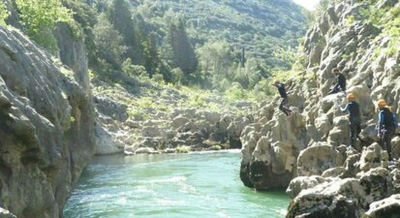 Billet Canyoning dans l'Herault près de Montpellier - Canyon du Diable