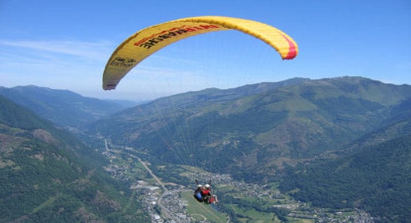 Billet Baptême de parapente en vallée de Luchon