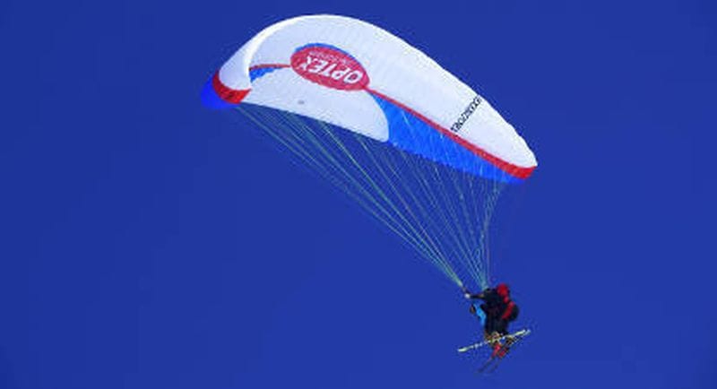 Billet Baptême en Parapente à ski près de Barcelonnette