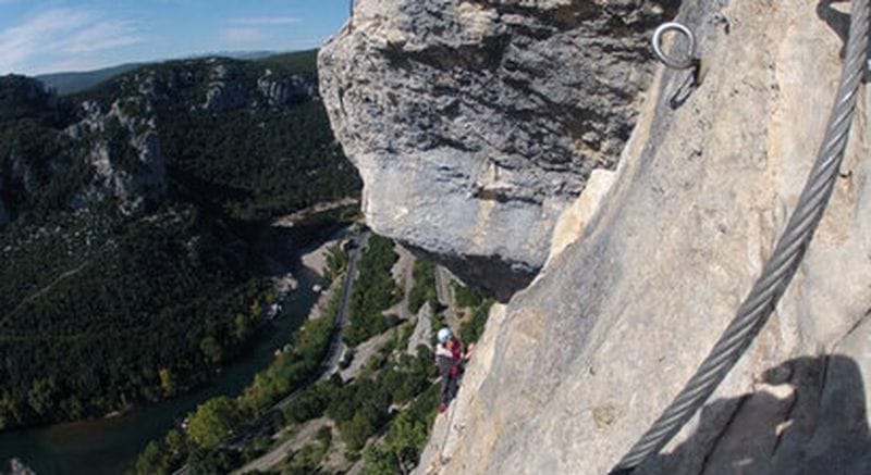 Billet Via ferrata du Thaurac près de Montpellier