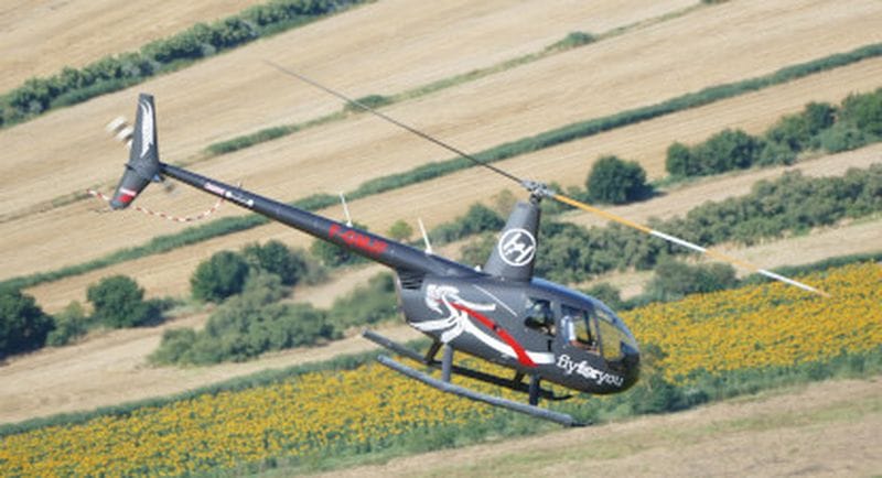 Billet Baptême en Hélicoptère à Beaune