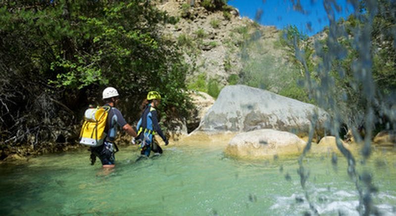 Billet Canyoning près de Castellane : Canyon Saint Auban