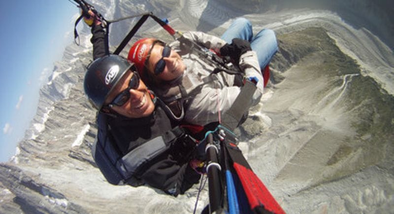Billet Baptême en Parapente dans le ciel de Chamonix au départ de Planpraz