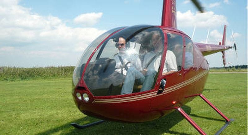 Billet Vol en hélicoptère à Bruxelles avec dégustation de champagne