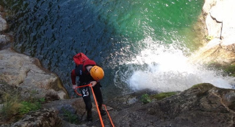 Billet Canyoning tyrolienne splash à la Borne