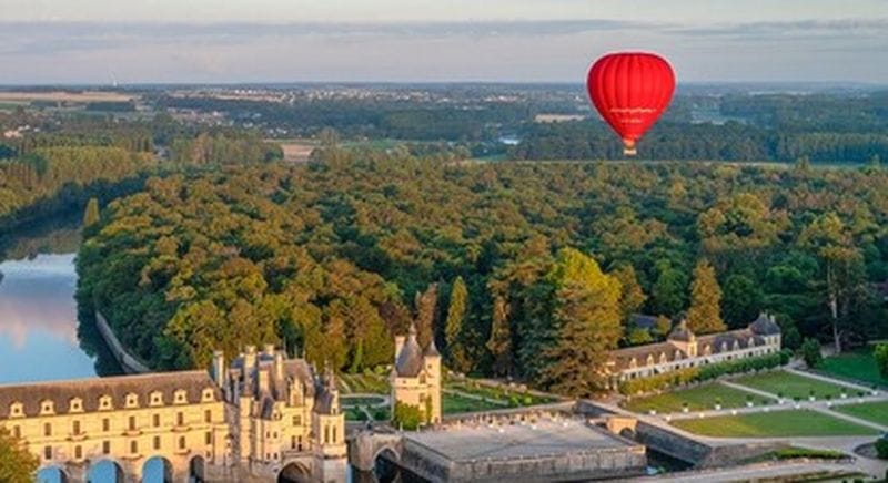 Billet Vol en montgolfière au Château de Chenonceau
