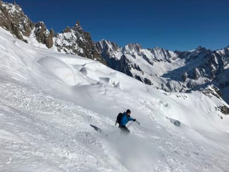 Billet Descente à Ski de la Vallée Blanche, Chamonix
