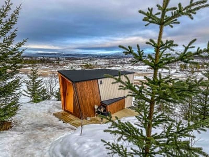 Billet Glamping sous les aurores boréales et chiens de traîneau à Kvaløya depuis Tromsø
