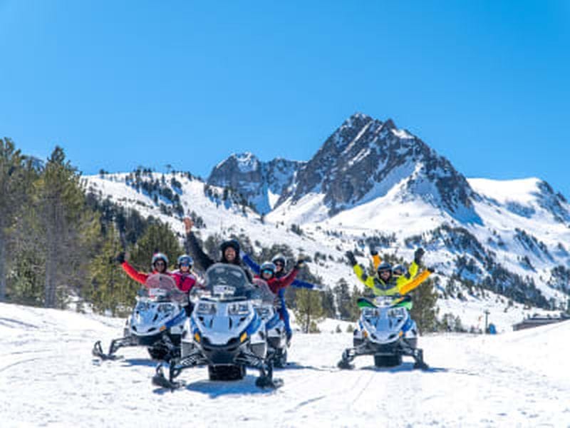Billet Excursion en motoneige depuis Grandvalira, Andorre