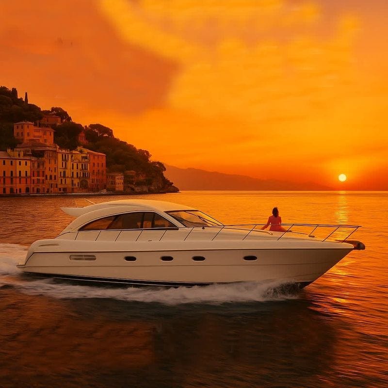 Billet Escapade à l'heure dorée – Excursion au coucher du soleil au départ de Portofino