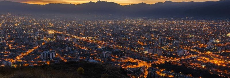 Billet Visite de nuit dans Cochabamba