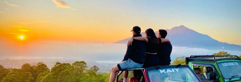 Billet Excursion privée en 4x4 au Mont Batur