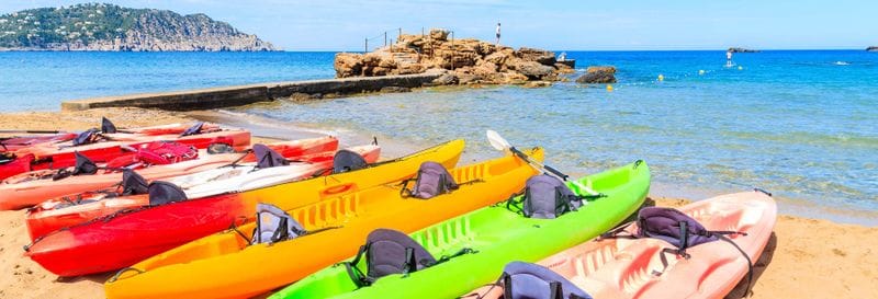 Billet Kayak et snorkeling sur la plage d'Es Figueral