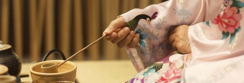 Billet Cérémonie du thé au Japon