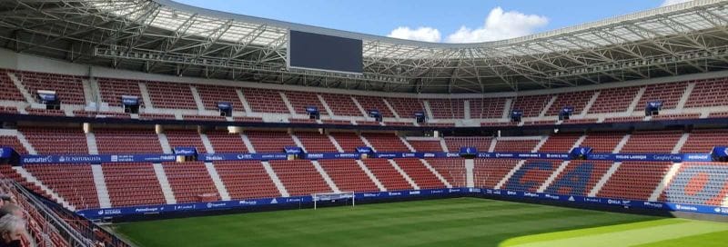 Billet Visite d'El Sadar, le stade du CA Osasuna