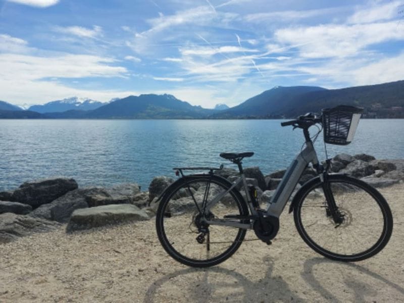 Billet Location de vélo électrique + pédalo à Annecy (74)