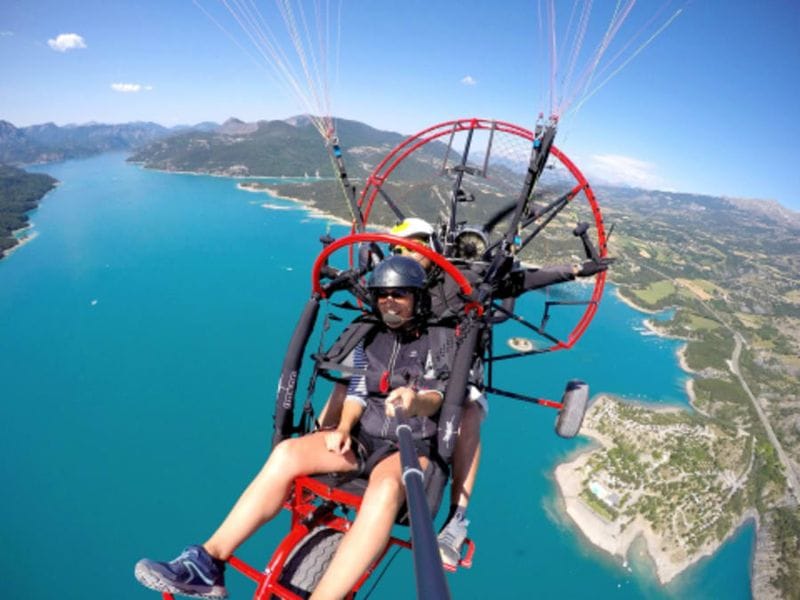 Billet Baptême de l'air en parapente à moteur à Crots (05)