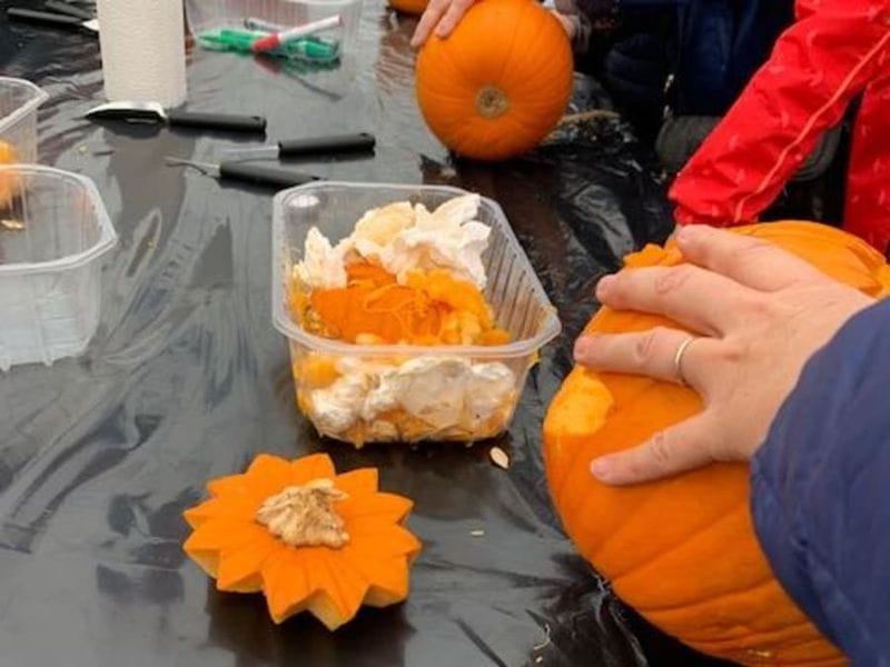 Billet Atelier citrouille d'Halloween à la cueillette d'Anserville (60)