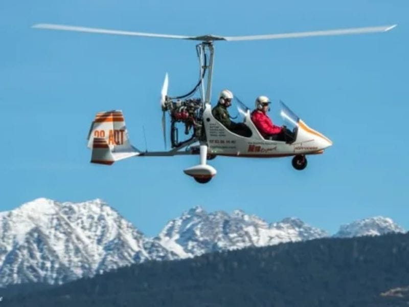 Billet Vol en ULM autogire en Chartreuse (38)