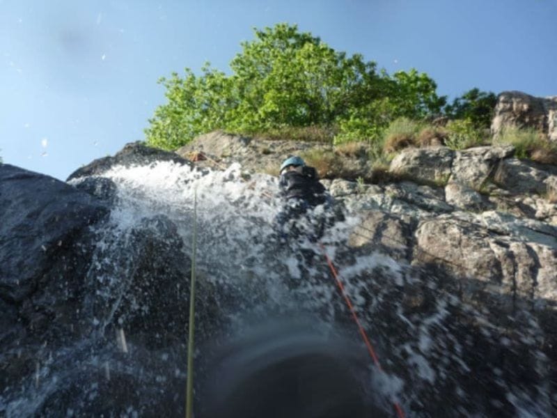 Billet Canyoning  Sportif dans les Gorges de la Haute Borne (07)