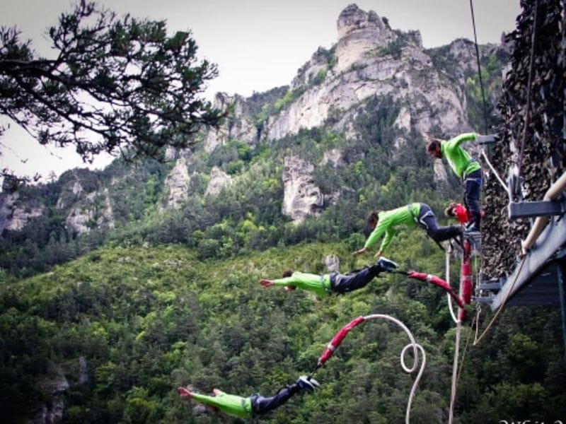 Billet Saut à l'élastique "Le 107" au cœur des Gorges du Tarn