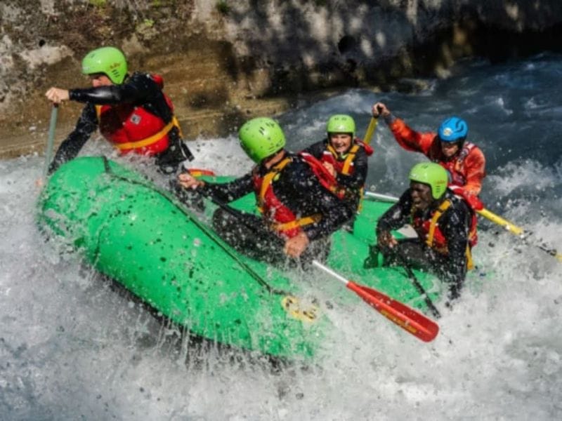 Billet Rafting : descente du Doron de Bozel (73)