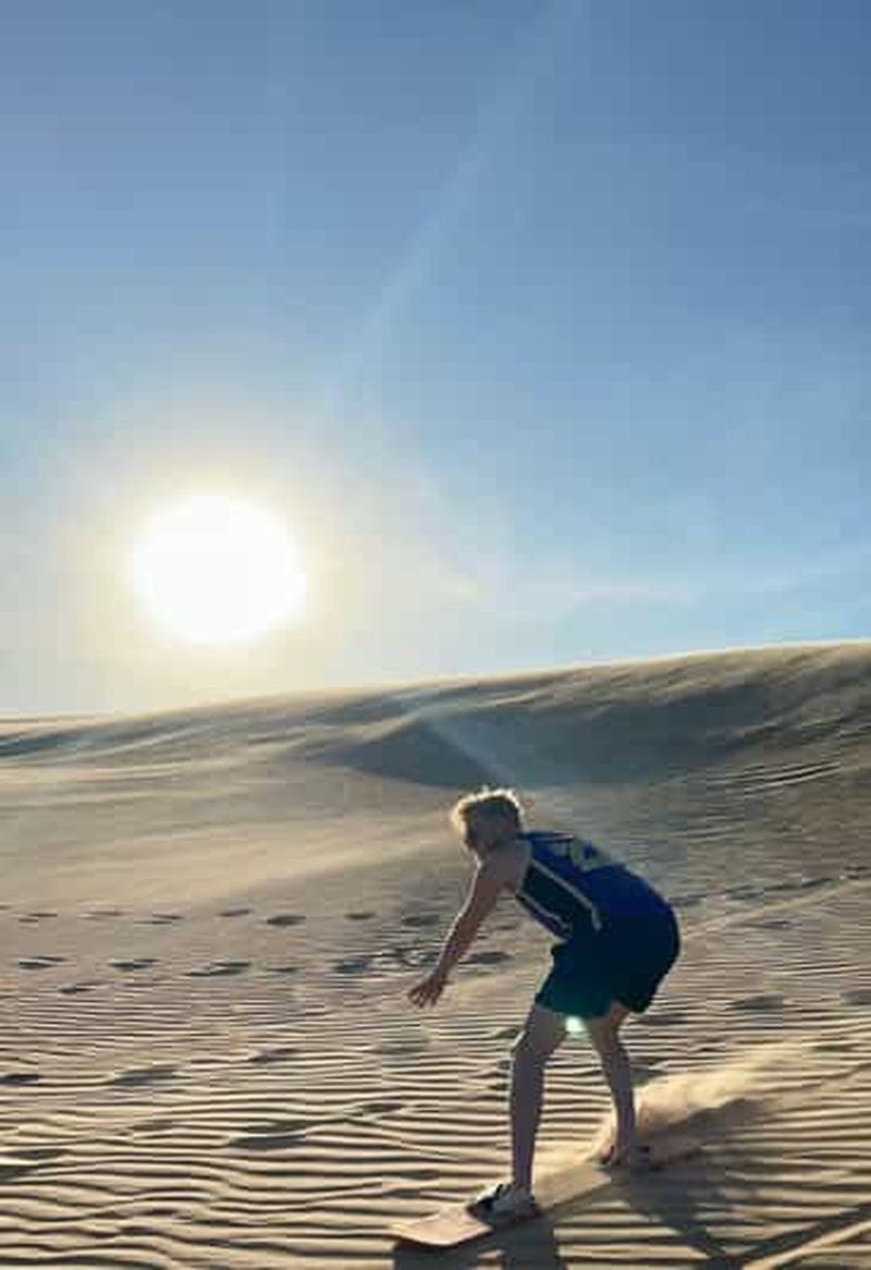 Billet Santa Cruz : Sandboard à Lomas de Arena