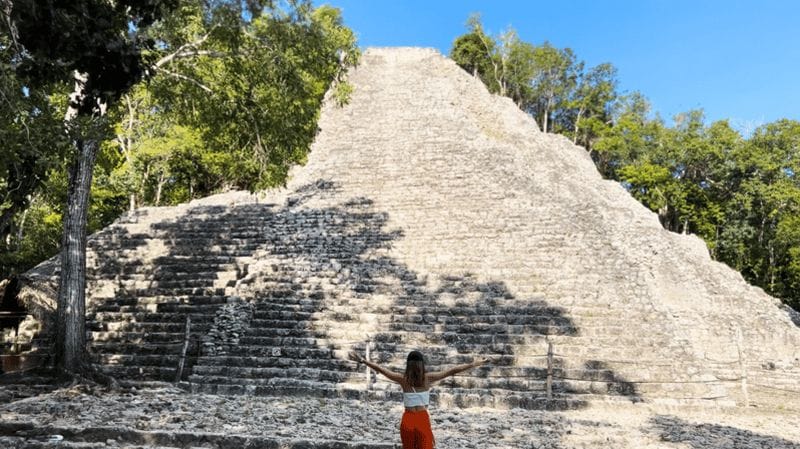 Billet Au départ de Cancun : Visite guidée de Coba, Tulum et des traditions mayas