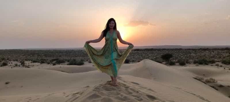 Billet Désert du Thar : nuit nomade hors des sentiers battus et safari à dos de chameau