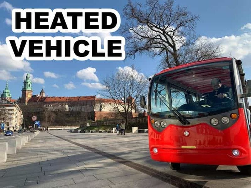 Billet Cracovie : visite de la ville en voiturette de golf électrique