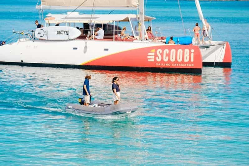 Billet Saint-Martin : Croisière d'une journée en catamaran vers le sud d'Anguilla