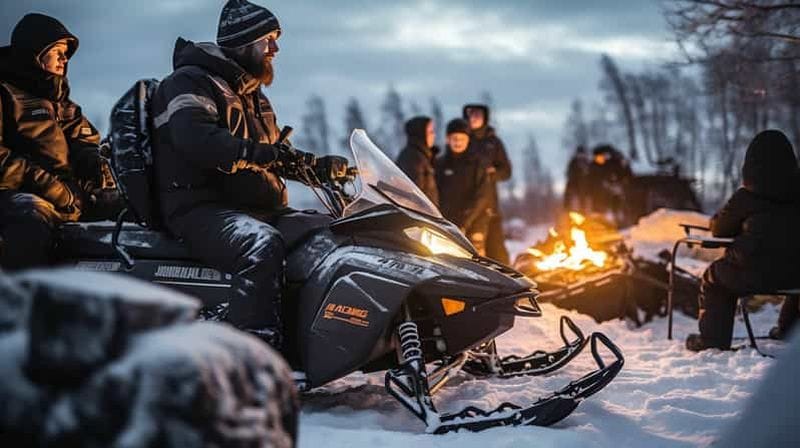 Billet Zakopane : Randonnée extrême en motoneige avec feu de joie et transferts
